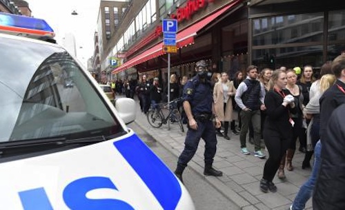 terrorist attack in Stockholm