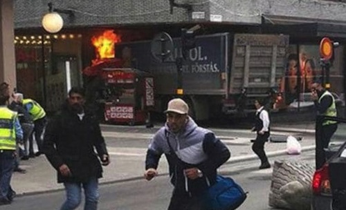 vehicle terrorist attack in Stockholm
