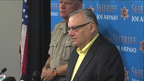 Sheriff Arpaio press conference